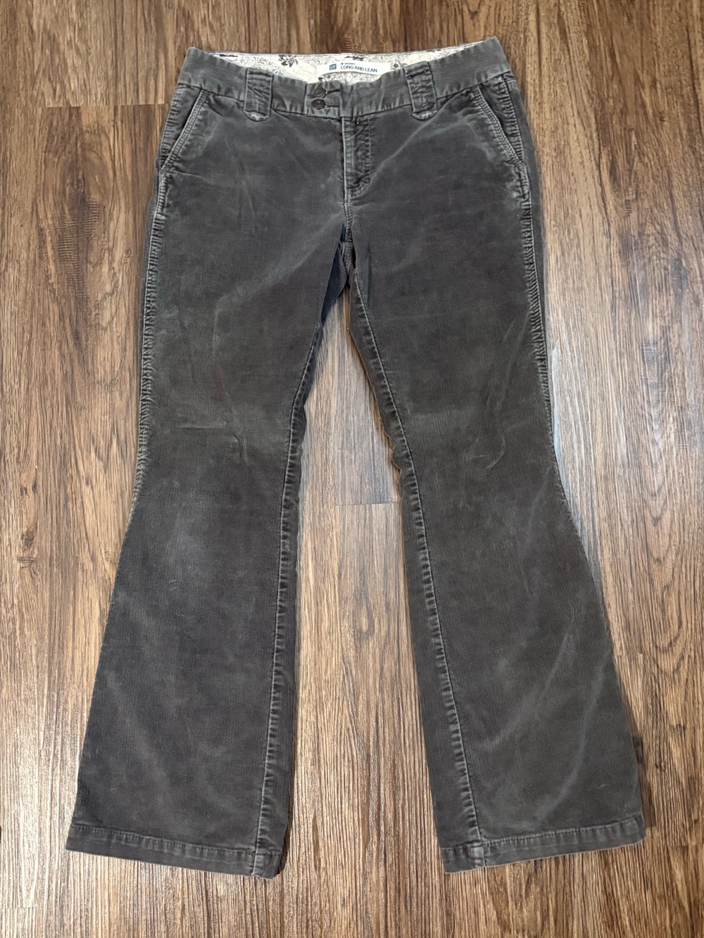 Y2K Women's Gap Low Rise Corduroy Flares